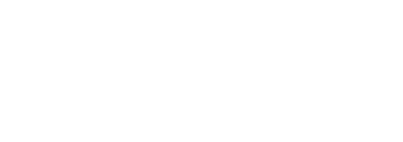 Not Marketing.